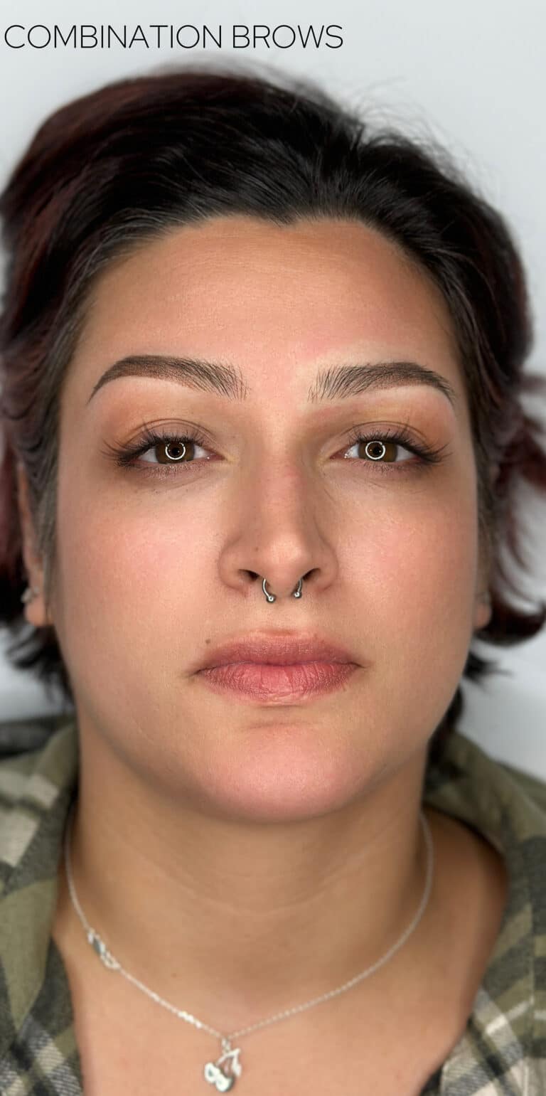 After Image: Combination Brows - front